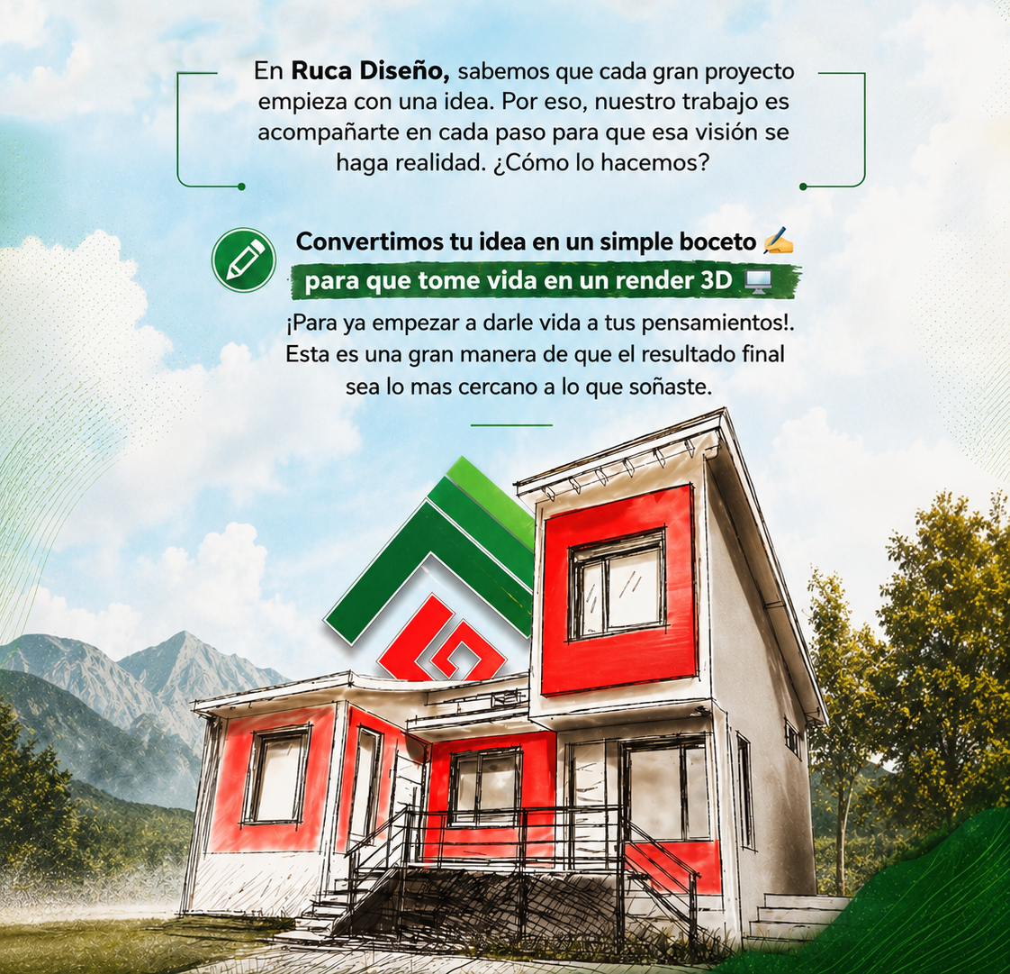 Del dibujo al modelo 3D y del modelo 3D a la realidad